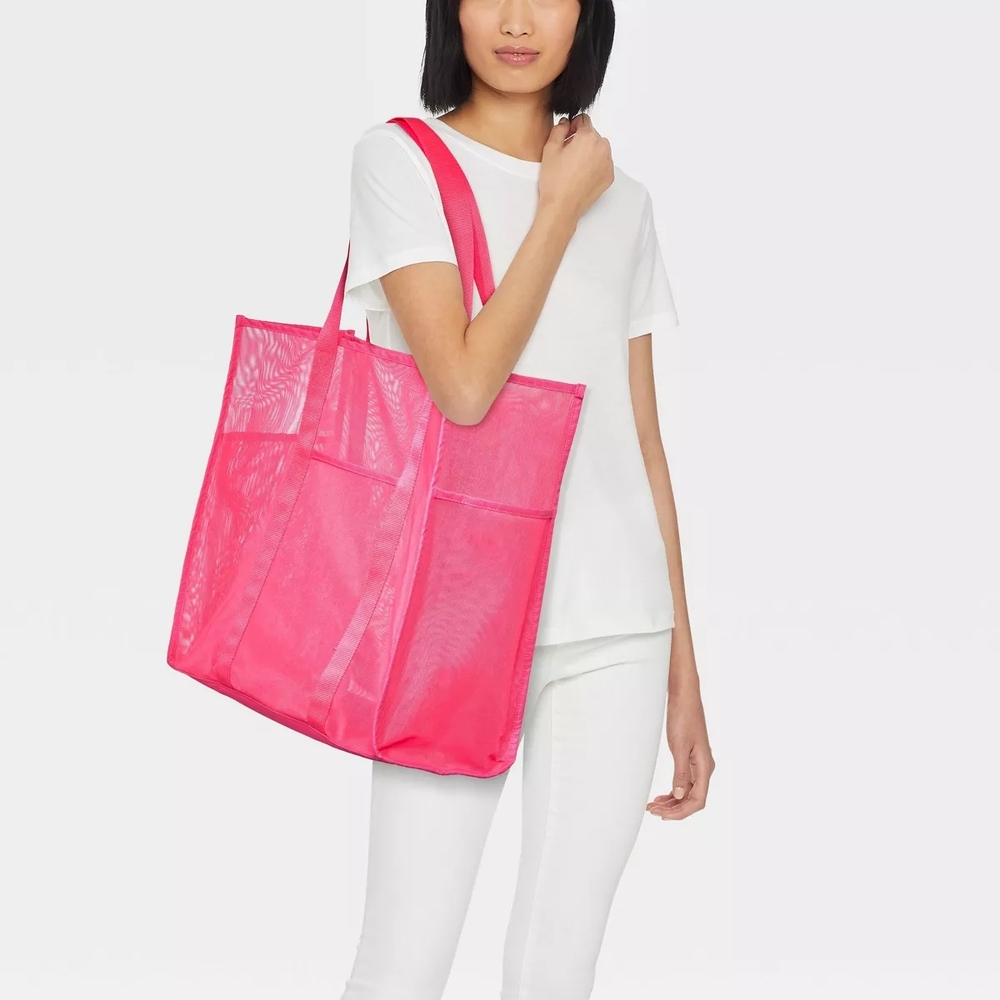 Stylish Pink Tote Bag